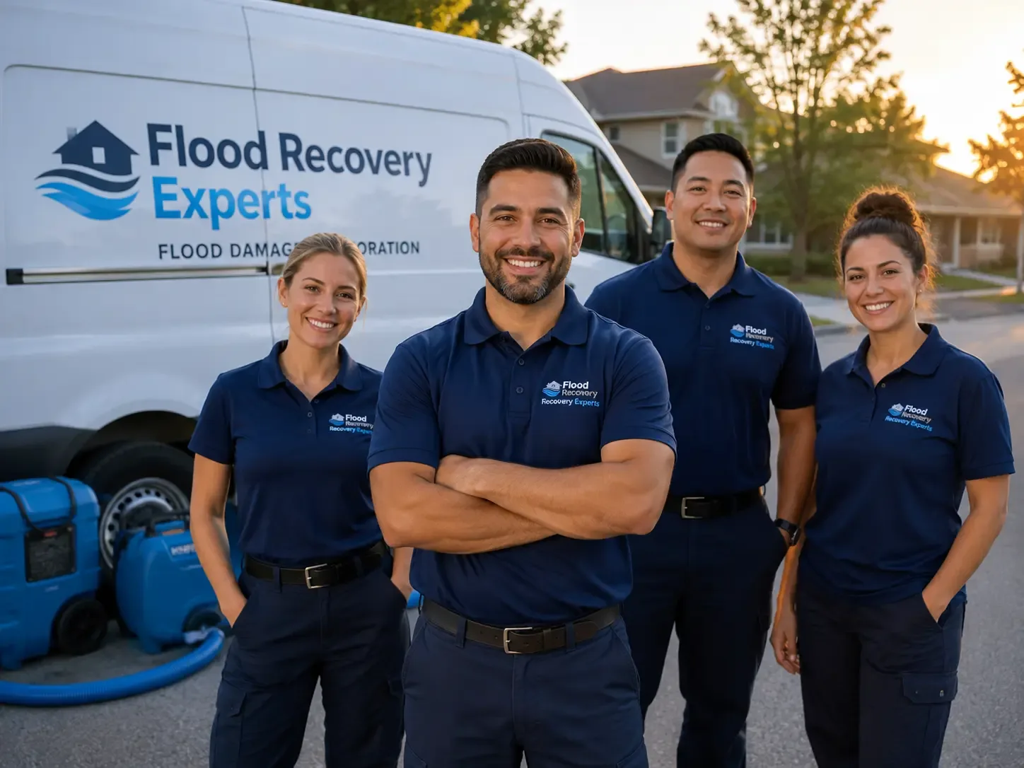 Flood Damage Cleanup company in Hye, TX